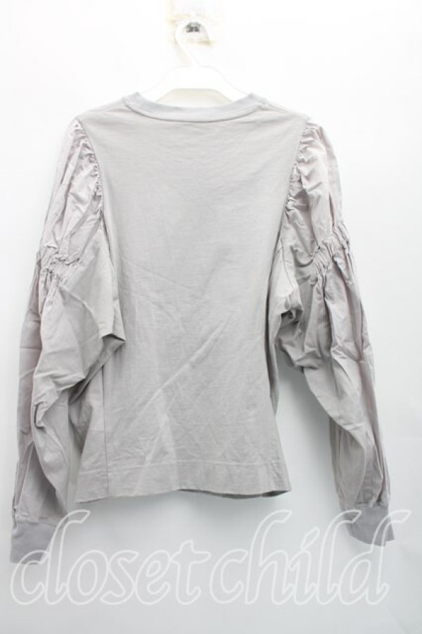 画像2: ヴィヴィアンウエストウッド 中古 / オーブ刺繍ギャザーカットソー 00（ワンサイズ） 灰  H-26-03-15-035-to-OD-ZH (2)