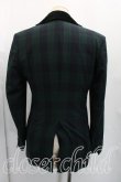 画像2: ヴィヴィアンウエストウッド MAN 中古 / タータンチェックジャケット  緑  H-26-03-15-001-jc-OD-ZH (2)