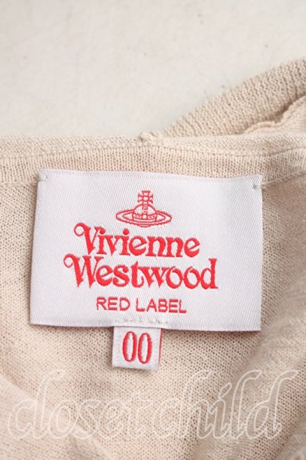 画像3: ヴィヴィアンウエストウッド 中古 / フーディカーディガン 00（ワンサイズ） ベージュ  H-26-03-15-036-to-OD-ZH (3)