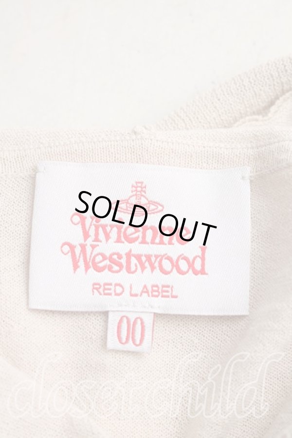 画像3: ヴィヴィアンウエストウッド 中古 / フーディカーディガン 00（ワンサイズ） ベージュ  H-26-03-15-036-to-OD-ZH (3)