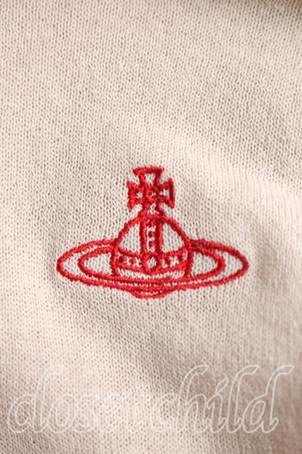 画像6: ヴィヴィアンウエストウッド 中古 / フーディカーディガン 00（ワンサイズ） ベージュ  H-26-03-15-036-to-OD-ZH (6)