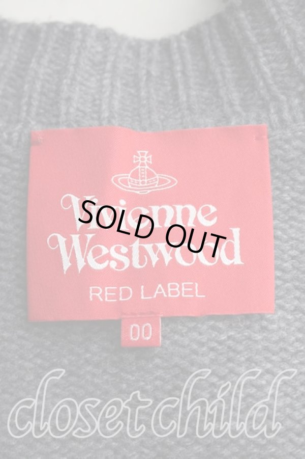 画像3: ヴィヴィアンウエストウッド 中古 / パッチワークチャンキーニット 00（ワンサイズ） 灰  H-26-03-15-037-to-OD-ZH (3)