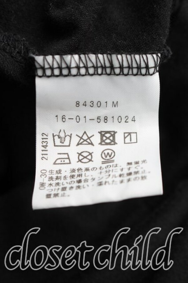 画像4: ヴィヴィアンウエストウッド 中古 / オーガニック天竺バニーインフレームTシャツワンピース 2（9号相当） 黒  H-26-03-15-004-op-OD-ZH (4)