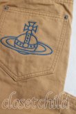 画像5: ヴィヴィアンウエストウッド MAN 中古 / オーブステッチパンツ 46（メンズM相当） 茶  H-26-03-15-039-pa-OD-ZH (5)