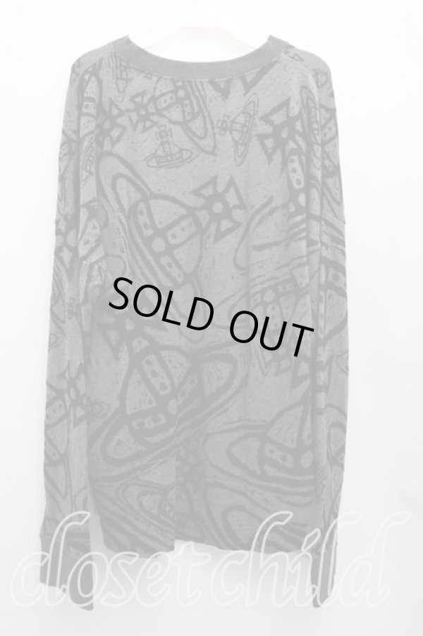 画像2: ヴィヴィアンウエストウッド MAN 中古 / SCRAPE ORBカットソー 46（メンズM相当） 灰  H-26-03-15-042-to-OD-ZH (2)