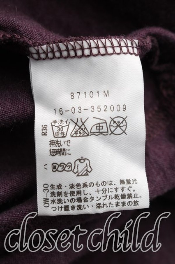 画像4: ヴィヴィアンウエストウッド 中古 / トランプptカットソー 2（9号相当） 紫  H-26-03-15-043-to-OD-ZH (4)