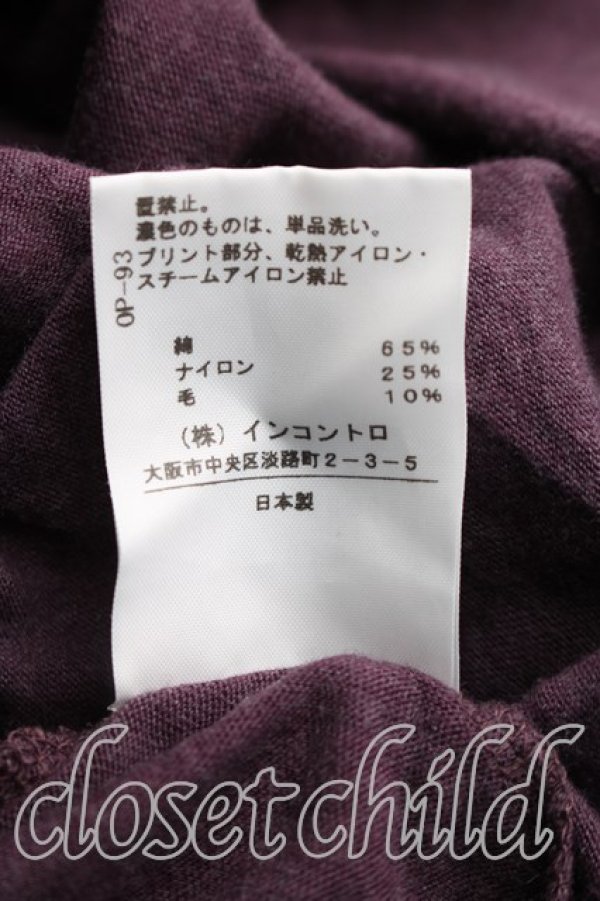 画像5: ヴィヴィアンウエストウッド 中古 / トランプptカットソー 2（9号相当） 紫  H-26-03-15-043-to-OD-ZH (5)