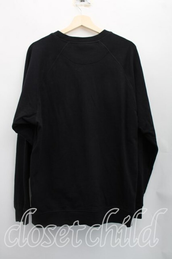 画像2: ANGLOMANIA 中古 / クラシックラグランスウェット XL 黒  H-26-03-15-045-to-OD-ZH (2)