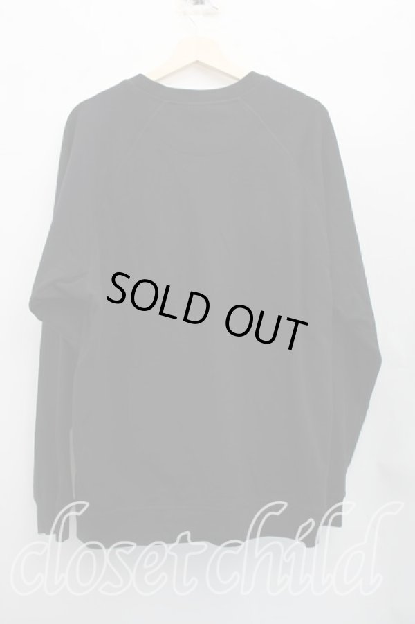 画像2: ANGLOMANIA 中古 / クラシックラグランスウェット XL 黒  H-26-03-15-045-to-OD-ZH (2)