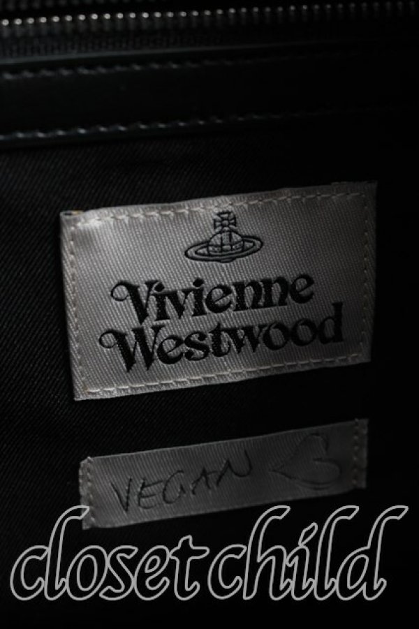 画像4: ヴィヴィアンウエストウッド 中古 / ポリーハンドバッグ  黒  H-26-03-15-047-ba-OD-ZH (4)
