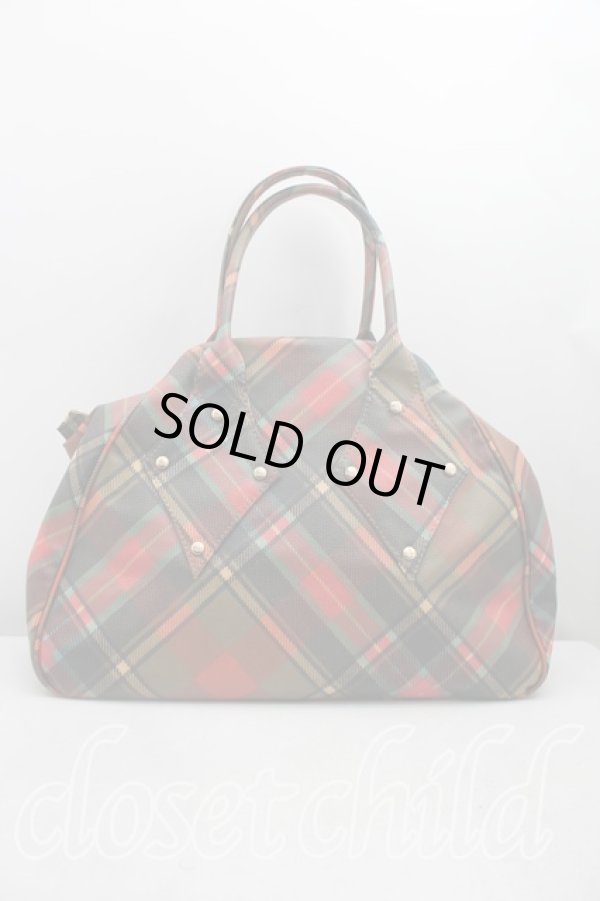 画像2: ヴィヴィアンウエストウッド 中古 / ダービーヤスミンバッグ  マルチ  H-26-03-15-048-ba-OD-ZH (2)