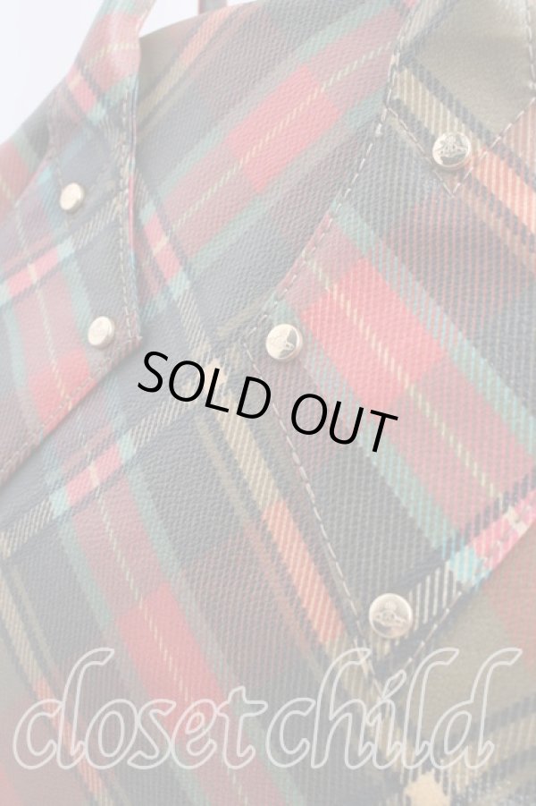 画像6: ヴィヴィアンウエストウッド 中古 / ダービーヤスミンバッグ  マルチ  H-26-03-15-048-ba-OD-ZH (6)