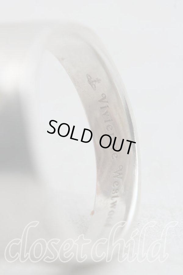 画像4: ヴィヴィアンウエストウッド 中古 / アーマーリング M(13号相当） シルバー  H-26-03-15-054-rg-OD-ZH (4)