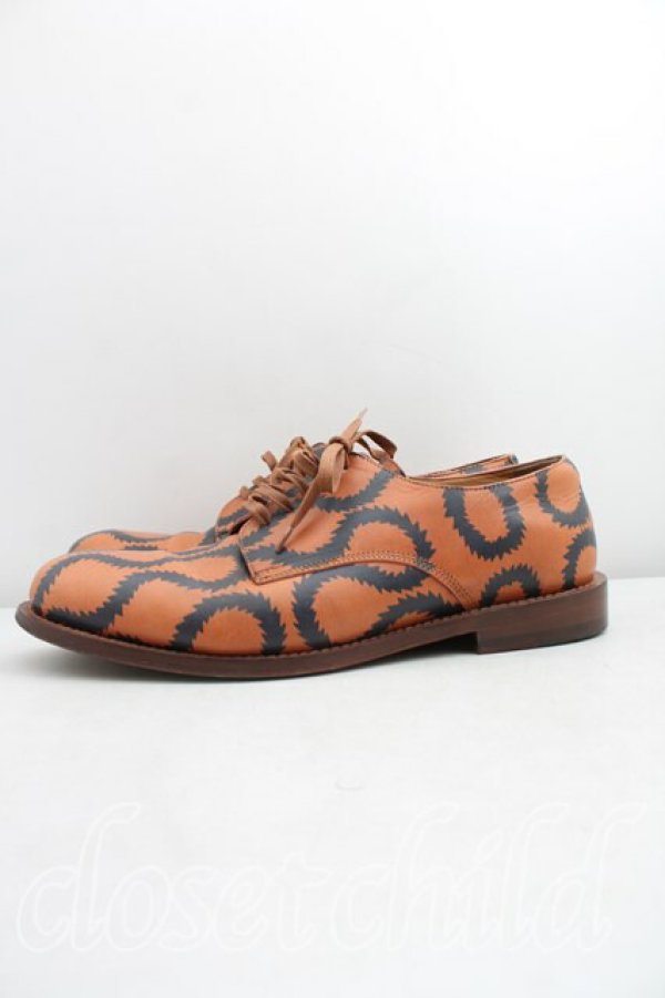 画像3: ヴィヴィアンウエストウッド 中古 / スクイグルシューズ 43（26.5cm相当） 茶  H-26-03-15-057-sh-OD-ZH (3)