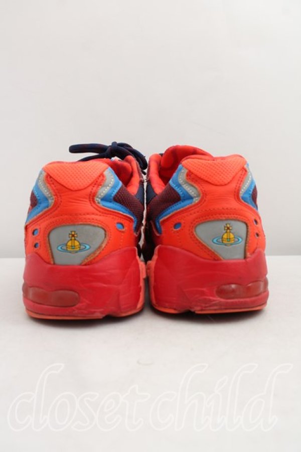 画像4: ヴィヴィアンウエストウッド × ASICS 中古 / GEL-KAYANO 5 OG 28.5cm相当 赤  H-26-03-15-058-sh-OD-ZH (4)