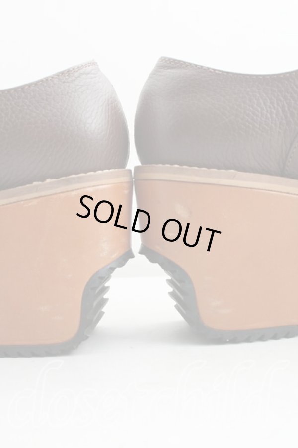 画像8: ヴィヴィアンウエストウッド 中古 / ウェッジソールシューズ 37（23.5cm相当） 茶  H-26-03-15-059-sh-OD-ZH (8)