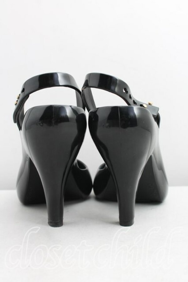 画像4: ヴィヴィアンウエストウッド×Melissa 中古 / レディドラゴン EU37（23.5cm相当） 黒  H-26-03-15-060-sh-OD-ZH (4)