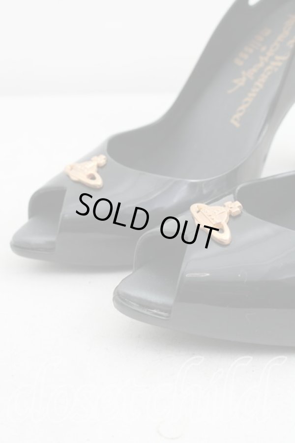 画像6: ヴィヴィアンウエストウッド×Melissa 中古 / レディドラゴン EU37（23.5cm相当） 黒  H-26-03-15-060-sh-OD-ZH (6)