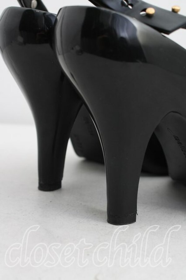 画像7: ヴィヴィアンウエストウッド×Melissa 中古 / レディドラゴン EU37（23.5cm相当） 黒  H-26-03-15-060-sh-OD-ZH (7)