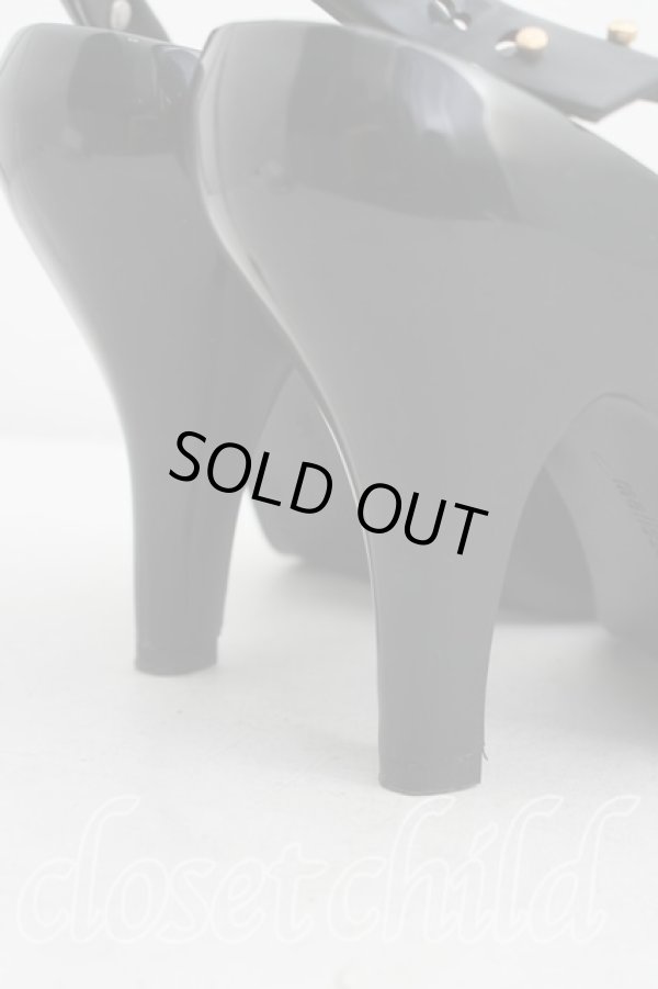 画像7: ヴィヴィアンウエストウッド×Melissa 中古 / レディドラゴン EU37（23.5cm相当） 黒  H-26-03-15-060-sh-OD-ZH (7)