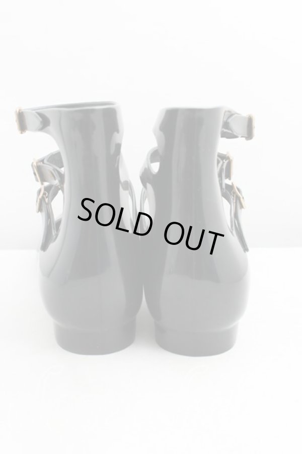 画像4: ヴィヴィアンウエストウッド×Melissa 中古 / 3ストラップシューズ EU38（24cm相当） 黒  H-26-03-15-061-sh-OD-ZH (4)