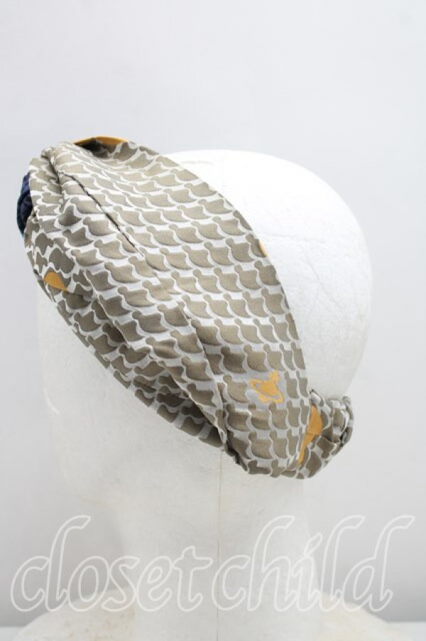 画像2: ヴィヴィアンウエストウッド 中古 / バンダナ  マルチ  H-26-03-15-064-gd-OD-ZH (2)