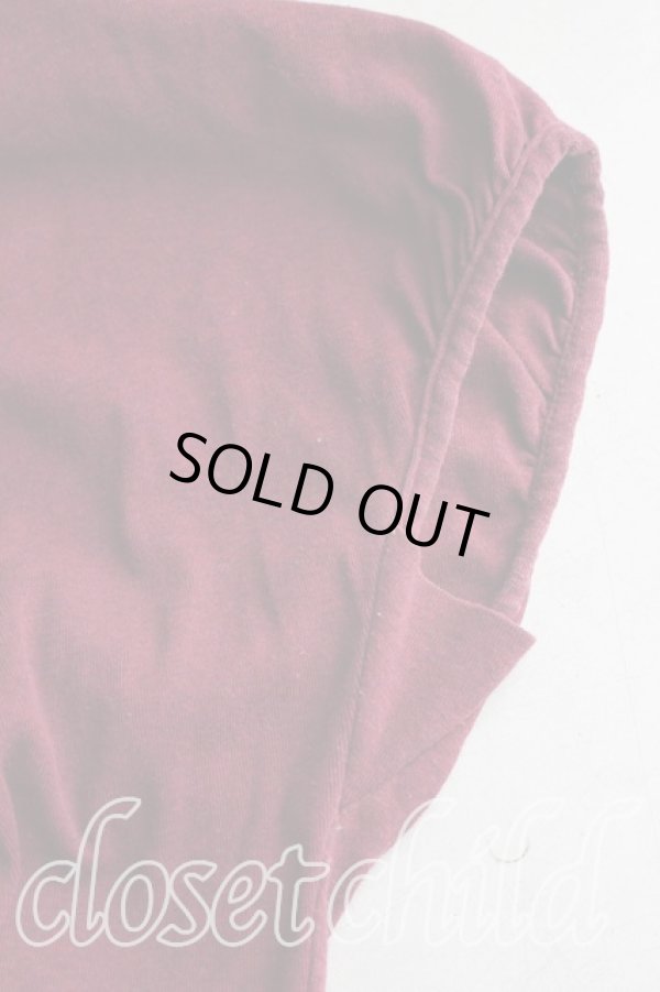 画像6: ヴィヴィアンウエストウッド 中古 / 単色オーブ刺繍カットソーワンピ 2（9号相当） 紫  H-26-03-15-006-op-OD-ZH (6)