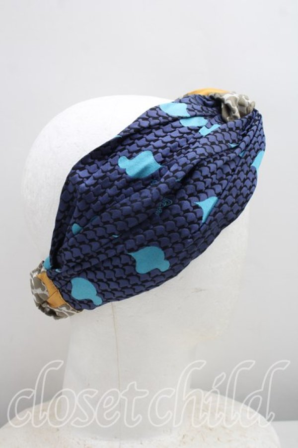 画像3: ヴィヴィアンウエストウッド 中古 / バンダナ  マルチ  H-26-03-15-064-gd-OD-ZH (3)