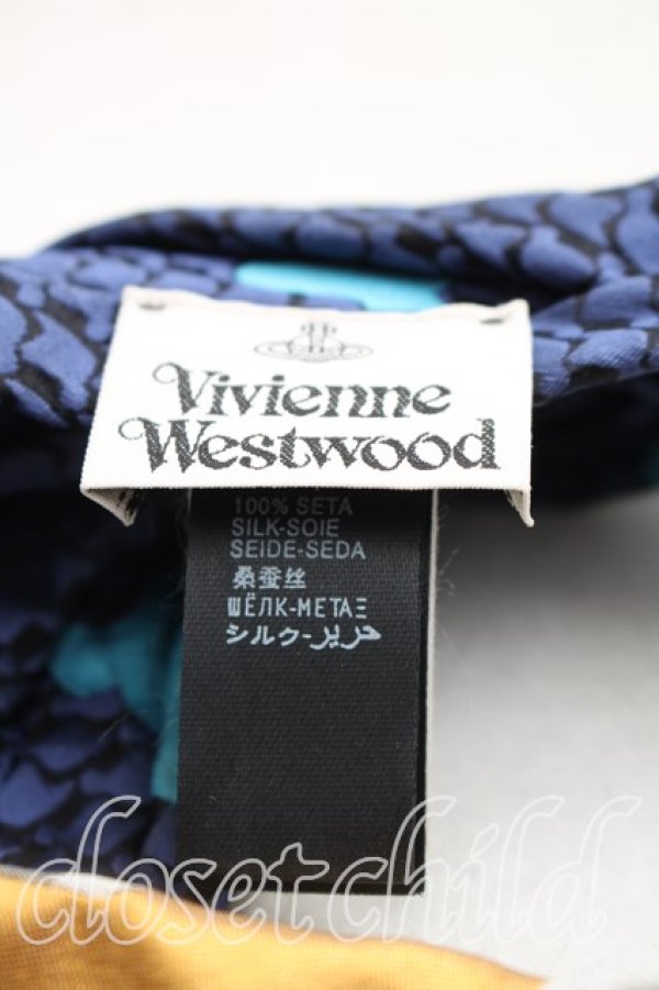 画像5: ヴィヴィアンウエストウッド 中古 / バンダナ  マルチ  H-26-03-15-064-gd-OD-ZH (5)