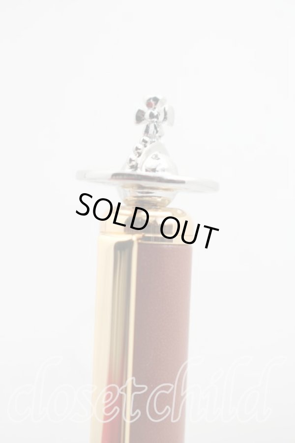 画像2: ヴィヴィアンウエストウッド 中古 / ORB 革巻ボールペン  茶  H-26-03-15-066-gd-OD-ZH (2)