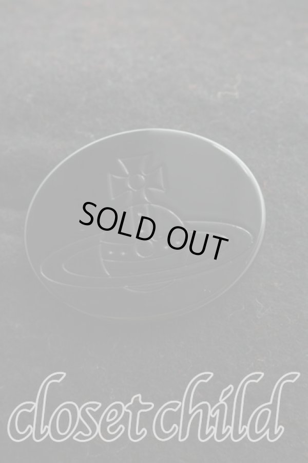 画像3: ヴィヴィアンウエストウッド 中古 / リバーシブルストール  黒  H-26-03-15-071-gd-OD-ZH (3)