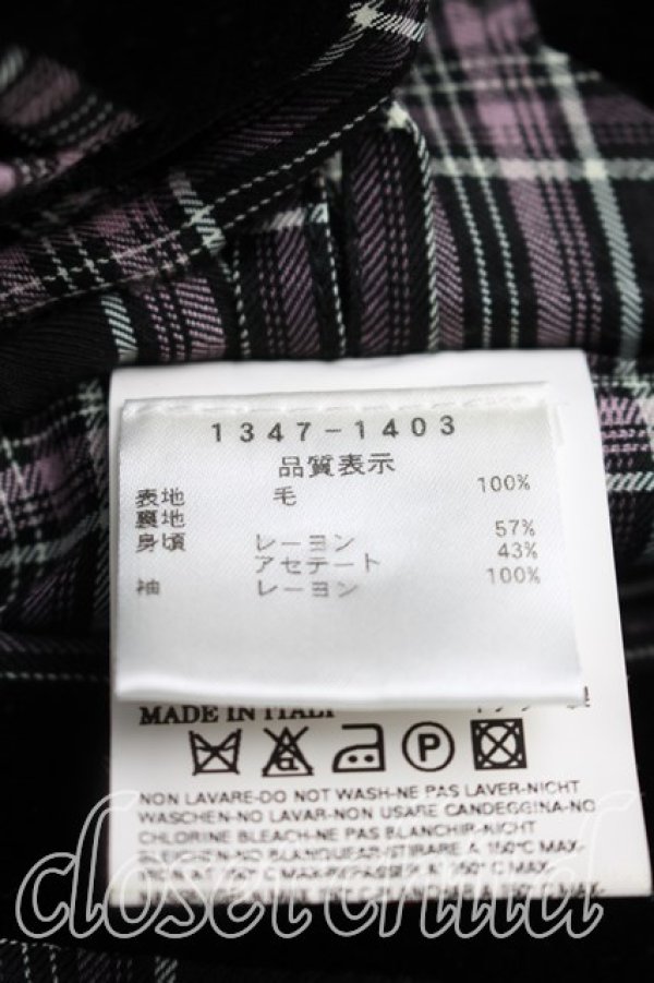 画像4: ヴィヴィアンウエストウッド MAN 中古 / タータンチェックジャケット  緑  H-26-03-15-001-jc-OD-ZH (4)