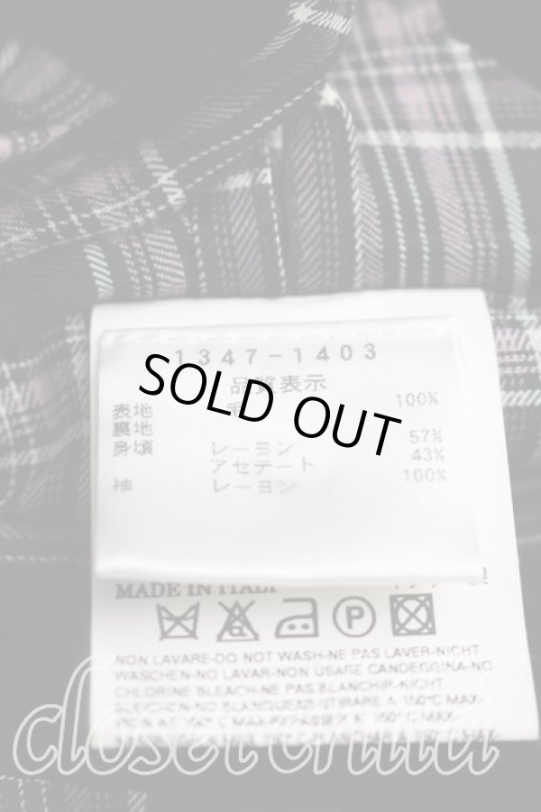 画像4: ヴィヴィアンウエストウッド MAN 中古 / タータンチェックジャケット  緑  H-26-03-15-001-jc-OD-ZH (4)