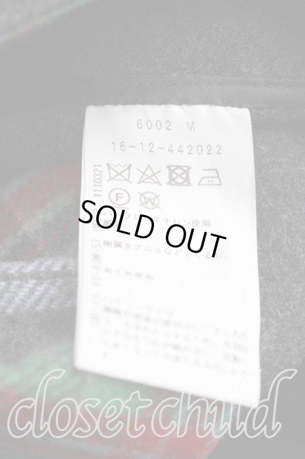 画像4: ヴィヴィアンウエストウッド 中古 / タータンチェックリバーダブルショートコート 00（ワンサイズ） 灰  H-26-03-15-007-co-OD-ZH (4)