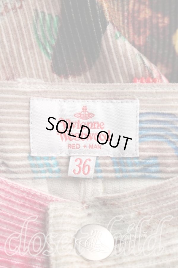 画像3: ヴィヴィアンウエストウッド 中古 / THE BIG ONEコーデュロイパンツ 36（S相当） 茶  H-26-03-15-008-pa-OD-ZH (3)