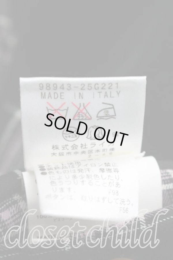 画像5: ヴィヴィアンウエストウッド MAN 中古 / タータンチェックジャケット  緑  H-26-03-15-001-jc-OD-ZH (5)