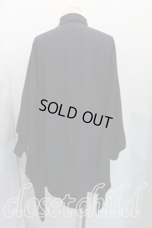 画像2: ヴィヴィアンウエストウッド MAN 中古 / ストライプシャツ FREE 紺  H-26-03-15-010-bl-OD-ZH (2)