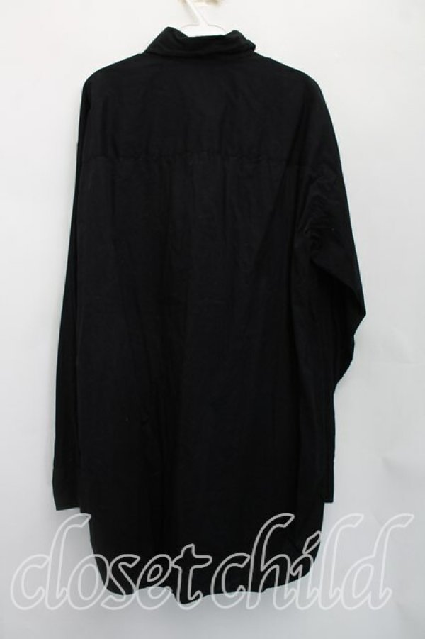 画像2: ヴィヴィアンウエストウッド MAN 中古 / スカルptシャツ FREE 黒  H-26-03-15-011-bl-OD-ZH (2)