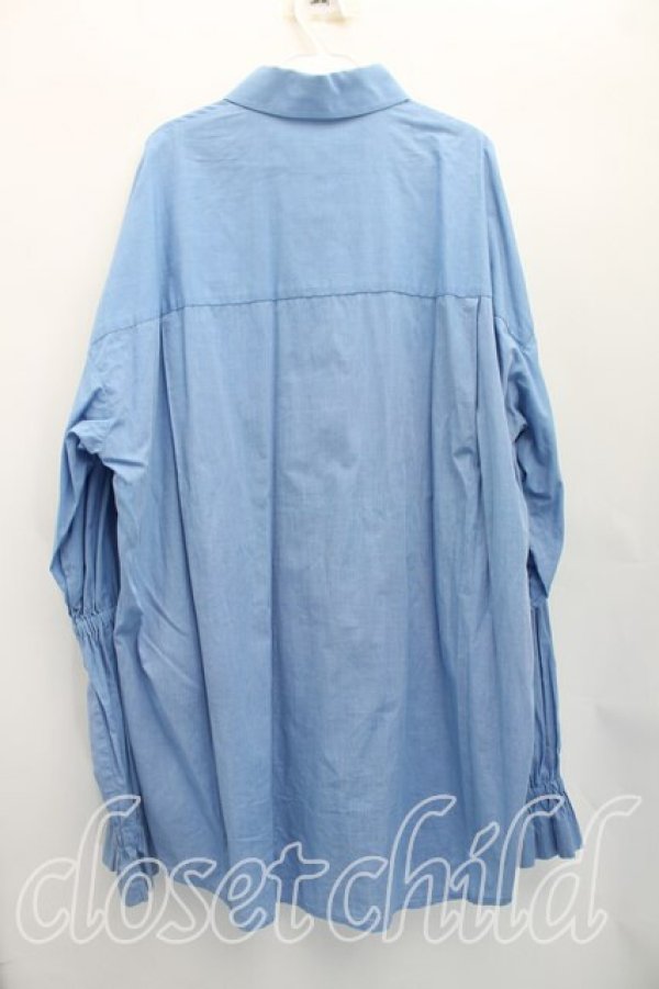 画像2: ヴィヴィアンウエストウッド MAN 中古 / エスキモーアウターシャツ FREE 青  H-26-03-15-013-bl-OD-ZH (2)