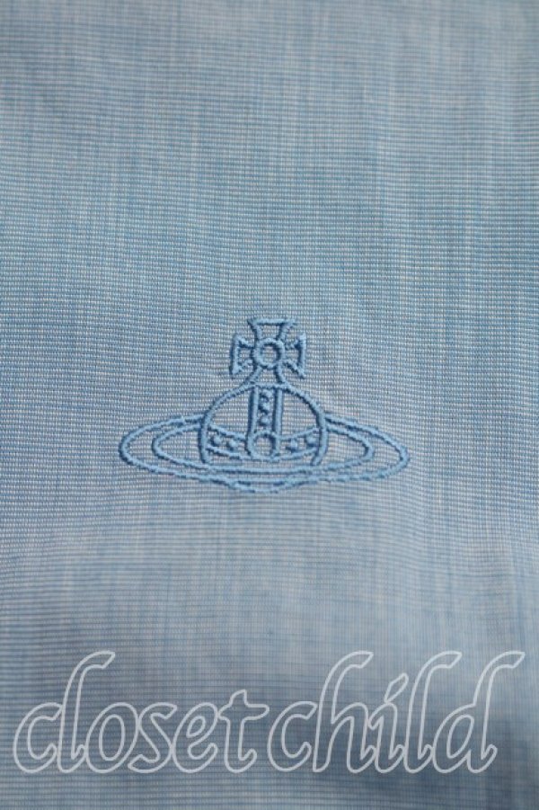 画像6: ヴィヴィアンウエストウッド MAN 中古 / エスキモーアウターシャツ FREE 青  H-26-03-15-013-bl-OD-ZH (6)