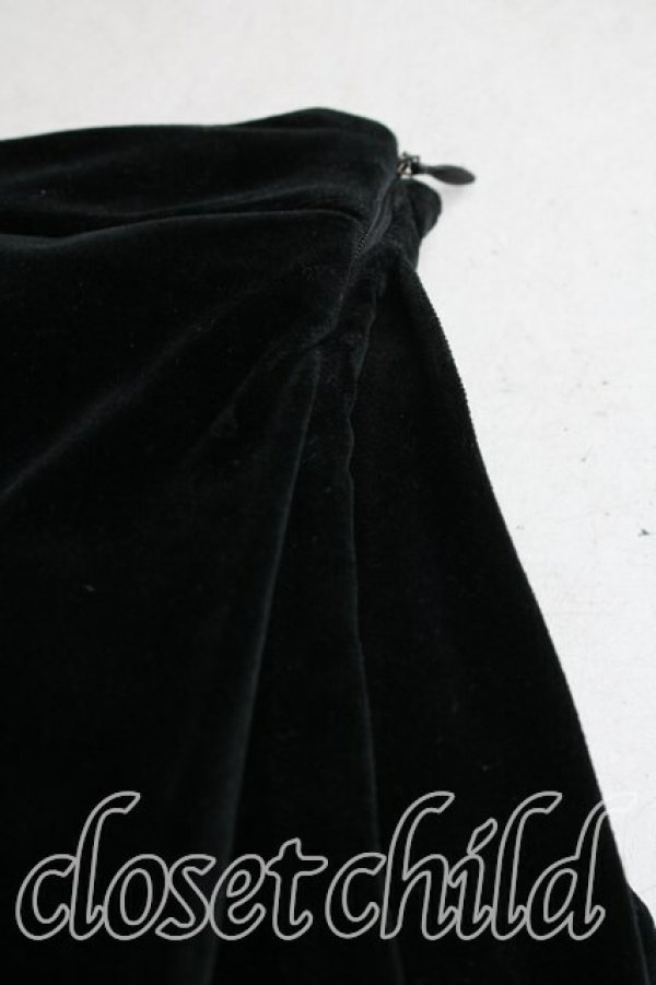 画像6: ヴィヴィアンウエストウッド 中古 / 別珍ロングスカート 44（13号相当） 黒  H-26-03-15-014-sk-OD-ZH (6)