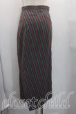 画像2: ヴィヴィアンウエストウッド 中古 / ストライプロングスカート 38（S相当） マルチ  H-26-03-15-015-sk-OD-ZH (2)