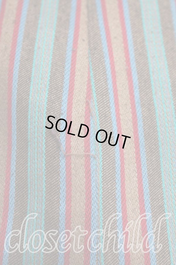 画像6: ヴィヴィアンウエストウッド 中古 / ストライプロングスカート 38（S相当） マルチ  H-26-03-15-015-sk-OD-ZH (6)