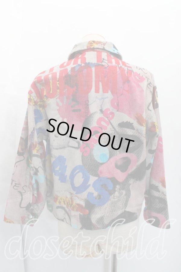 画像2: ヴィヴィアンウエストウッド 中古 / THE BIG ONEコーデュロイジャケット 38（ワンサイズ） 茶  H-26-03-15-002-jc-OD-ZH (2)