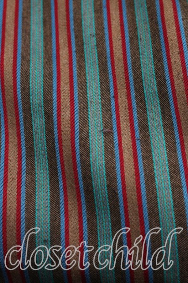 画像7: ヴィヴィアンウエストウッド 中古 / ストライプロングスカート 38（S相当） マルチ  H-26-03-15-015-sk-OD-ZH (7)