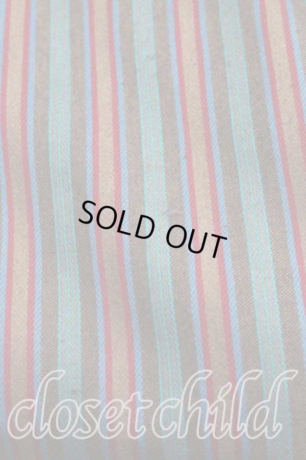 画像7: ヴィヴィアンウエストウッド 中古 / ストライプロングスカート 38（S相当） マルチ  H-26-03-15-015-sk-OD-ZH (7)