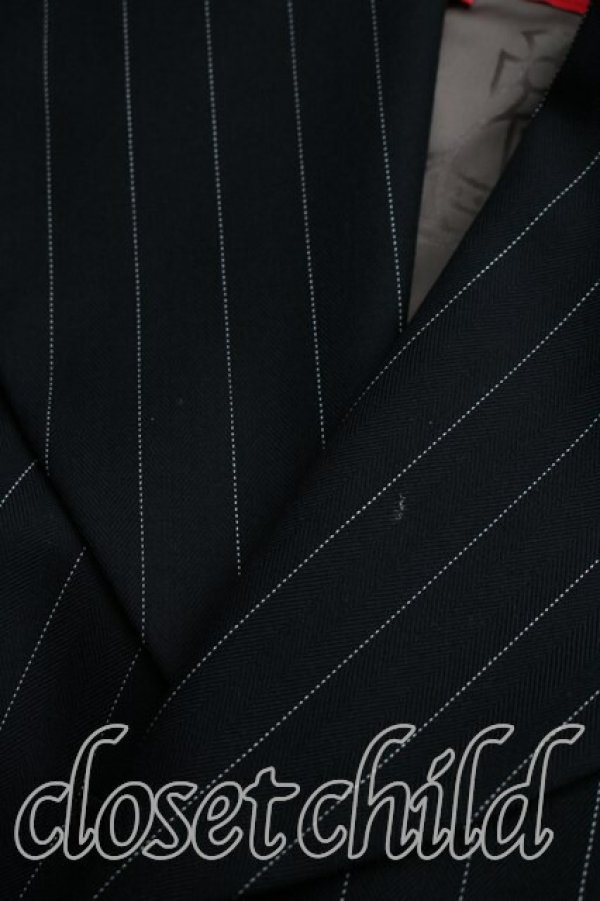 画像6: ヴィヴィアンウエストウッド 中古 / ピンストライプラブジャケット 02（9号相当） 黒  H-26-03-22-002-jc-OD-ZH (6)