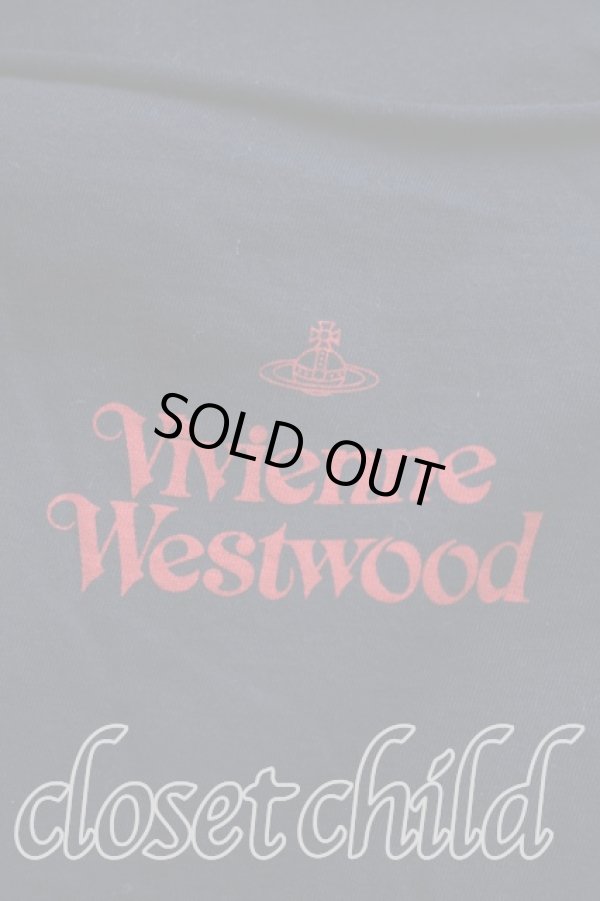画像3: ヴィヴィアンウエストウッド 中古 / FAST SLOWスクエアTシャツ  黒  H-26-03-22-025-to-OD-ZH (3)