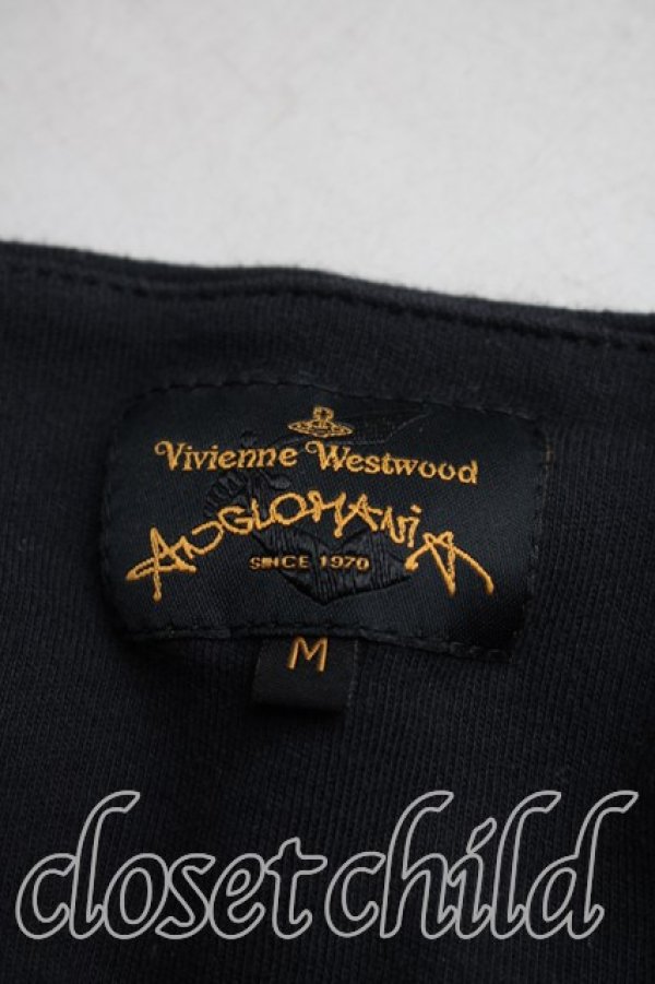 画像3: ANGLOMANIA 中古 / ロゴptスウェットトップス M 黒  H-26-03-22-026-to-OD-ZH (3)