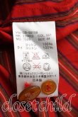 画像4: ヴィヴィアンウエストウッド MAN 中古 / ストライプタイ付キシャツ 44（メンズS相当） 赤  H-26-03-22-028-bl-OD-ZH (4)